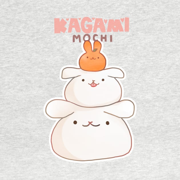 Kagami Mochi Bun by stardustomelette